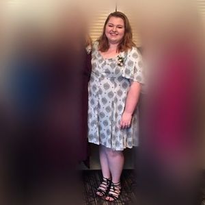 Torrid Paisley Skater Dress [Size 3]